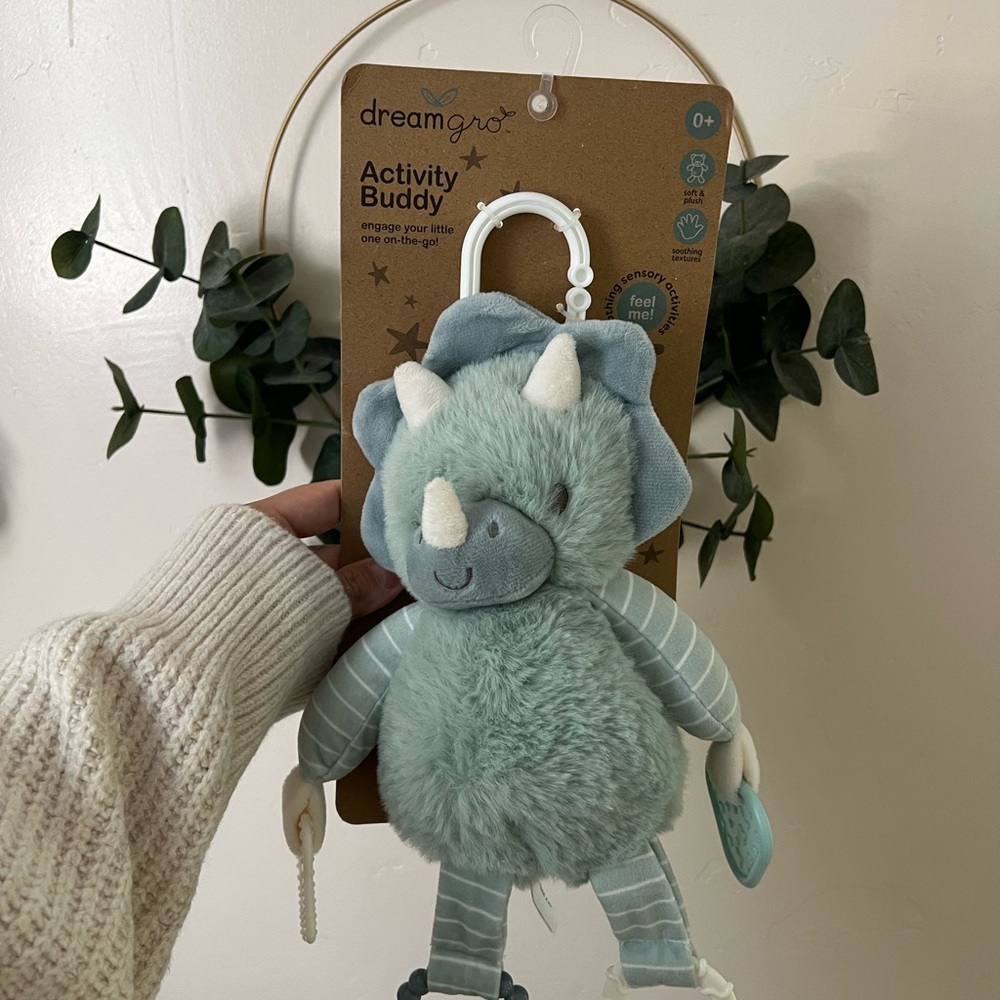 Activity Buddy Plush Toy - Blue